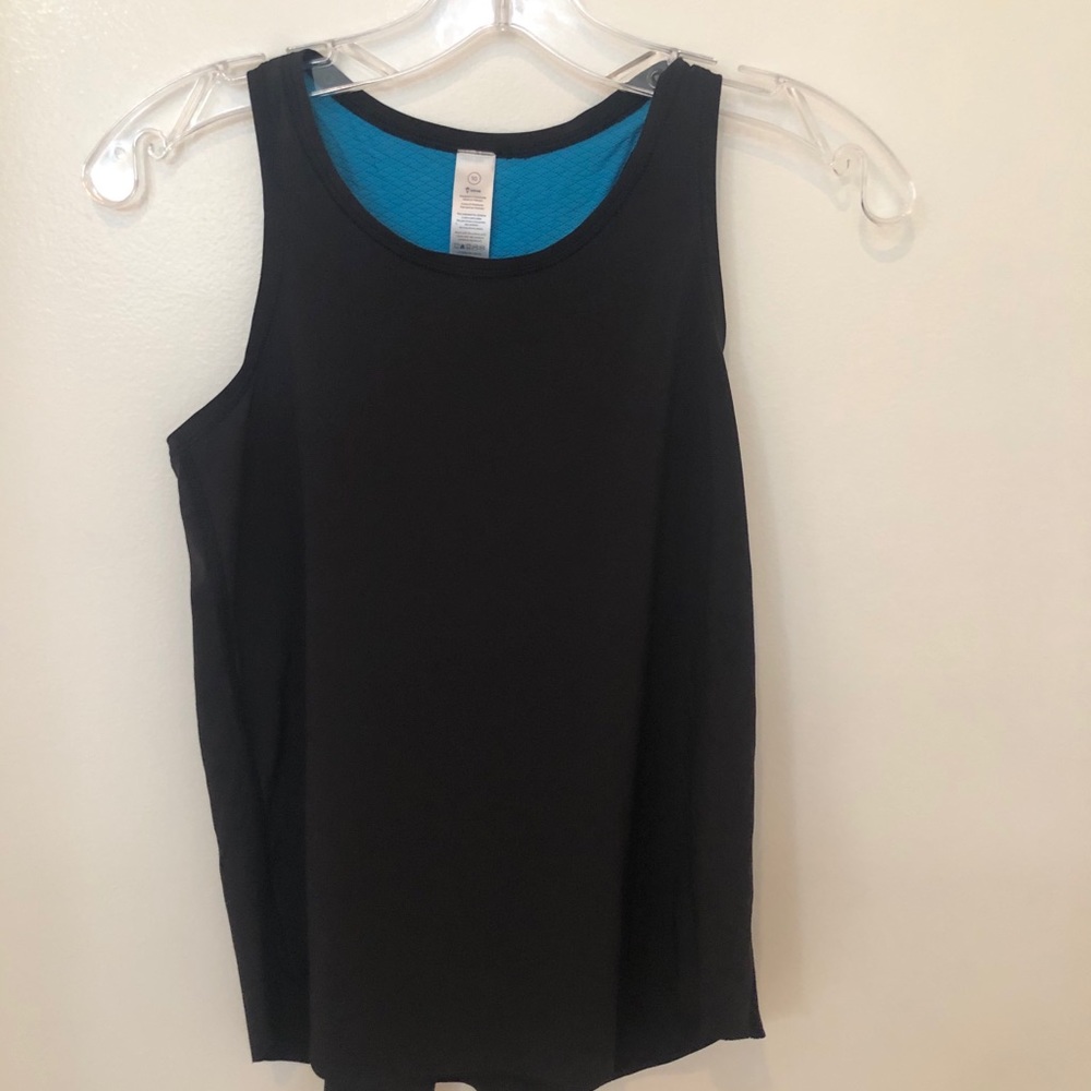 Black and Blue Ivivva tank top Size 10